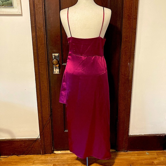 NWT! Zara Asymmetrical hem mini dress - Picture 4 of 8